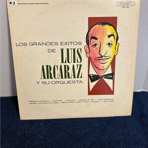 Luis Arcaraz Y Su Orquesta, Los Grandes Exitos, 1963 Mexican LP Jazz Carino RCA